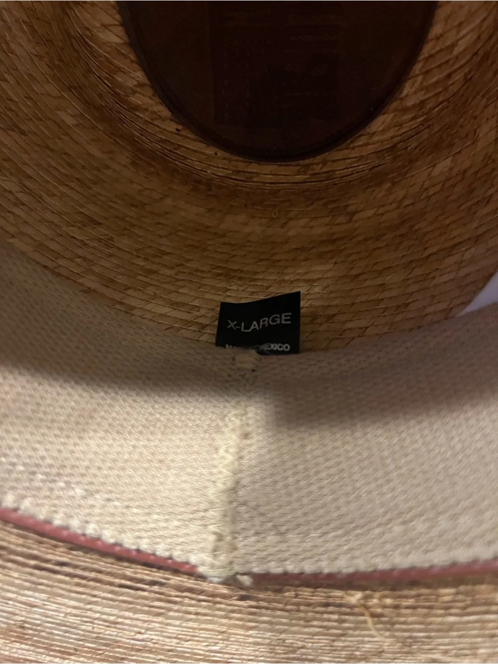 Classic Straw Cowboy Hat with Decorative Band - Brown